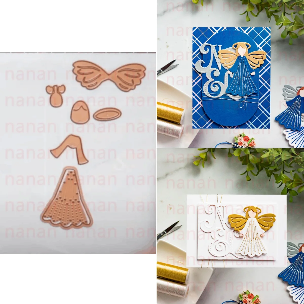 Angel Metal Cutting Dies for DIY Decorating Scrapbook Paper Greeting Card Album Embossing Craft Die Christmas New
Angel Metal Cutting Dies for DIY Decorating Scrapbook Paper Greeting Card Album Embossing Craft Die Christmas New