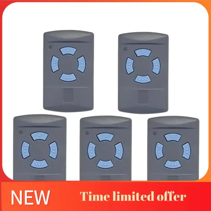 A42T-Replacement Remote Control Transmitter(5PCS) For HORMANN HSM2 868.35Mhz Fixed Code With Blue Button For Garage Doors Gate