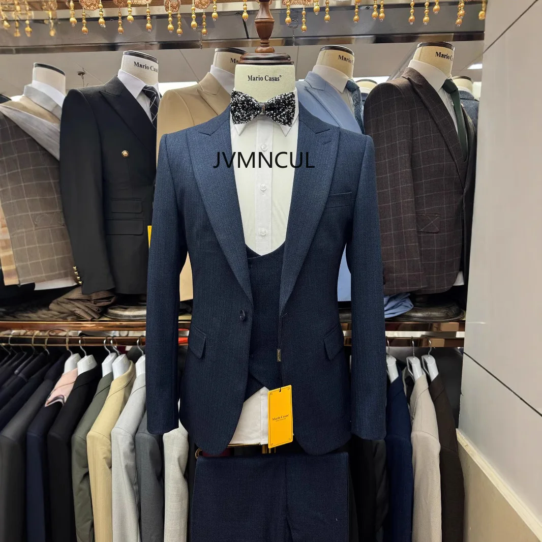 ManSuit Men's Groomsmen Suit 3-Piece Set | New Arrival Wedding Party Attire Slim Fit Blazer, Vest & Dress Pants for Ceremonies
ManSuit Men's Groomsmen Suit 3-Piece Set | New Arrival Wedding Party Attire Slim Fit Blazer, Vest & Dress Pants for Ceremonies