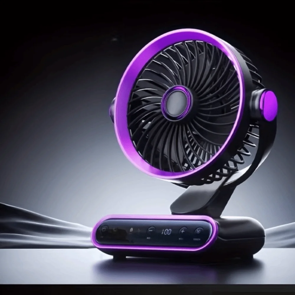 4 Modes Multi-functional Desktop Fan Adjustable Tilt Timer Household Air Circulator Long Battery Life 100 Adjustable Speeds
4 Modes Multi-functional Desktop Fan Adjustable Tilt Timer Household Air Circulator Long Battery Life 100 Adjustable Speeds
