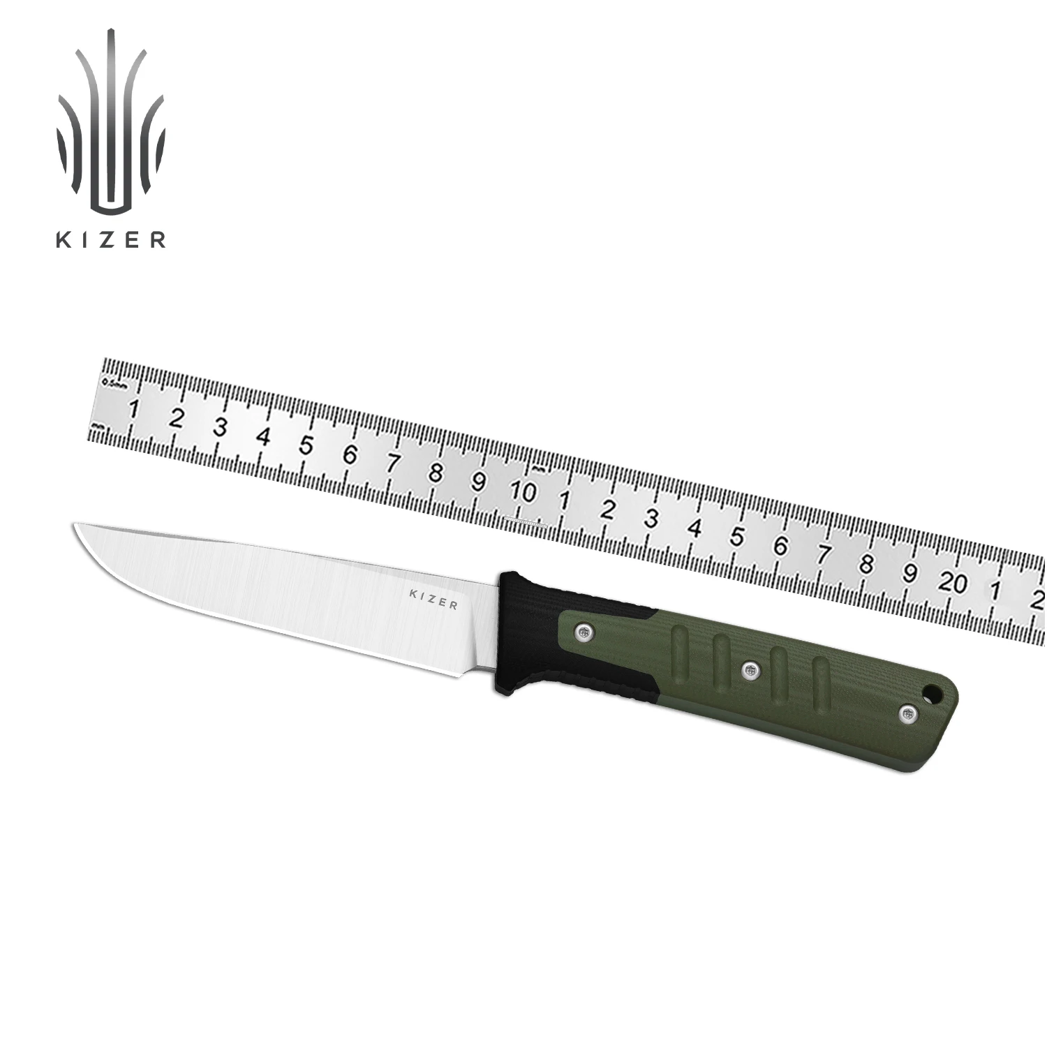 Kizer Fixed Blade Knife Area Eight 1113A1/1113A2 2026 New Arrivals G10 Handle with AEB-L Steel Blade EDC Outdoor Knives
Kizer Fixed Blade Knife Area Eight 1113A1/1113A2 2026 New Arrivals G10 Handle with AEB-L Steel Blade EDC Outdoor Knives