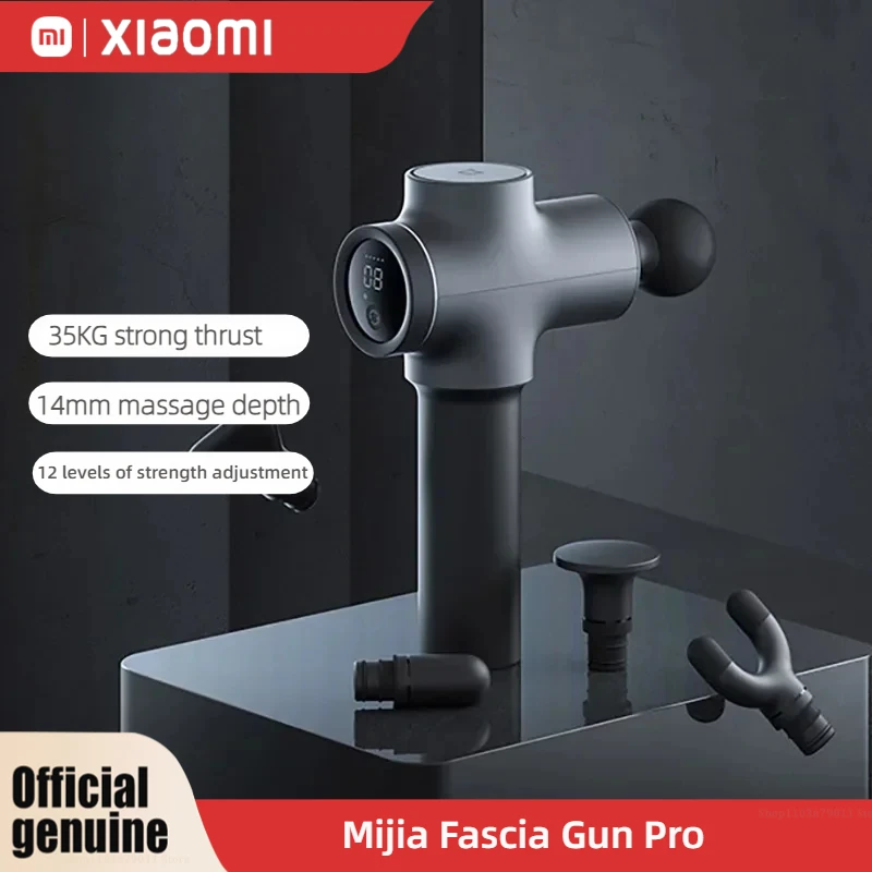 Xiaomi Mijia Fascial Gun Pro Massage Device Muscle Relaxation 35kg Thrust Intelligent Dual Mode Maximum 12 Gear Force Adjustment
Xiaomi Mijia Fascial Gun Pro Massage Device Muscle Relaxation 35kg Thrust Intelligent Dual Mode Maximum 12 Gear Force Adjustment