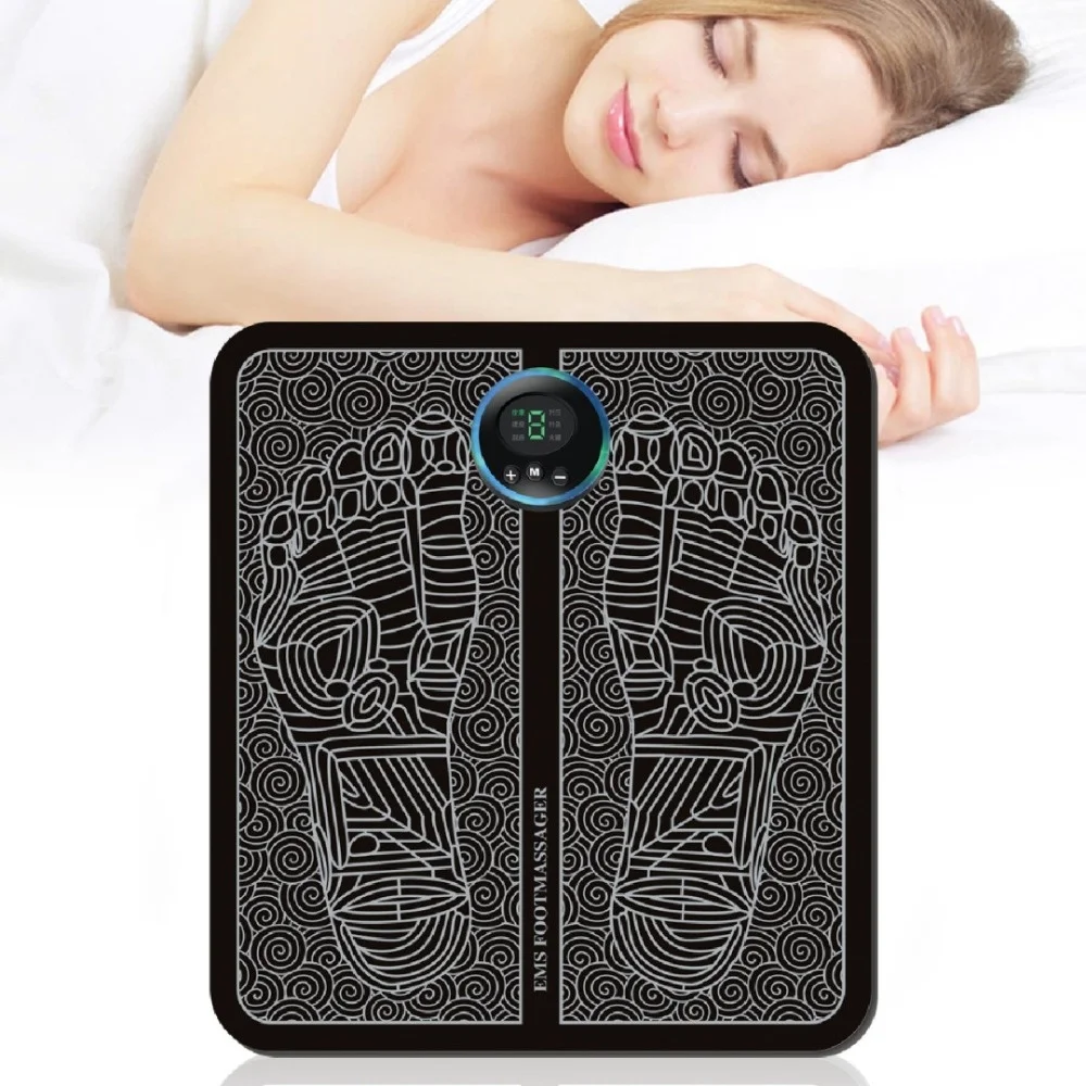 8 Modes 19 Level Electric Foot Massager Improves Blood Circulation USB Charging Foot Acupoint Massage Mat Heating Pulse
8 Modes 19 Level Electric Foot Massager Improves Blood Circulation USB Charging Foot Acupoint Massage Mat Heating Pulse