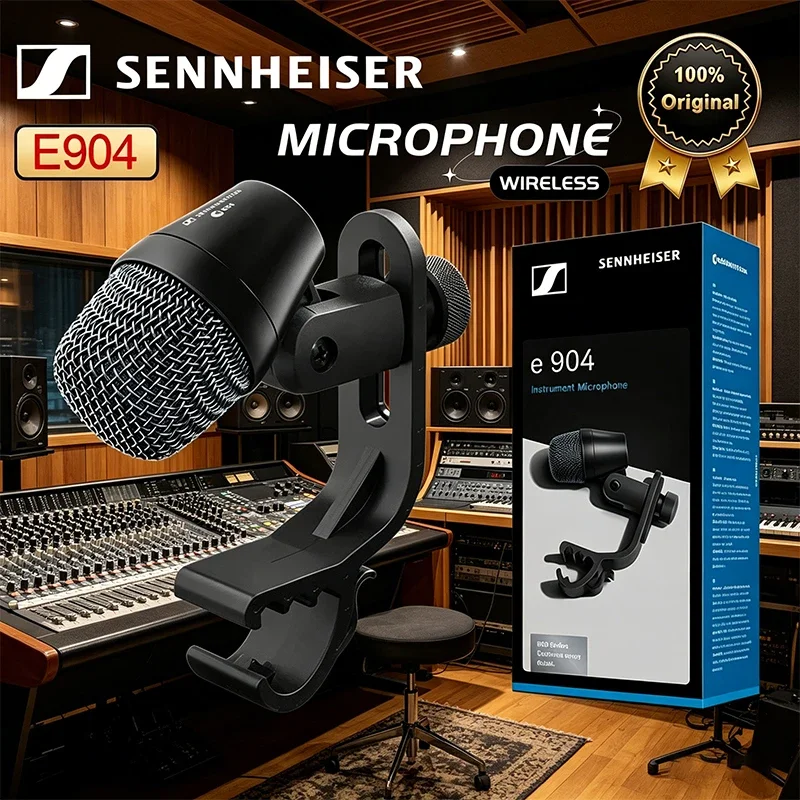 Компактный динамический микрофон Sennheiser E904, новый оригинал 2026 года, подходит для барабанов, малых барабанов, домашней студии
Компактный динамический микрофон Sennheiser E904, новый оригинал 2026 года, подходит для барабанов, малых барабанов, домашней студии