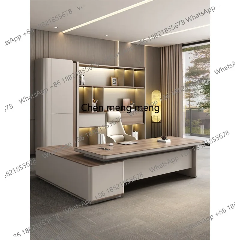 Bench boss table simple modern leadership director supervisor computer desk office large desk
Bench boss table simple modern leadership director supervisor computer desk office large desk