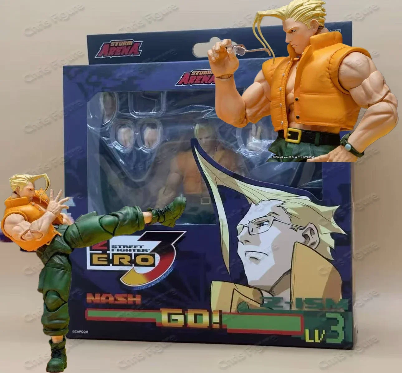 "Ships Within 18 Hours" STORM Toys 1/12 Street Fighter 3 Nash Action Figure Toy Collection Gift
"Ships Within 18 Hours" STORM Toys 1/12 Street Fighter 3 Nash Action Figure Toy Collection Gift