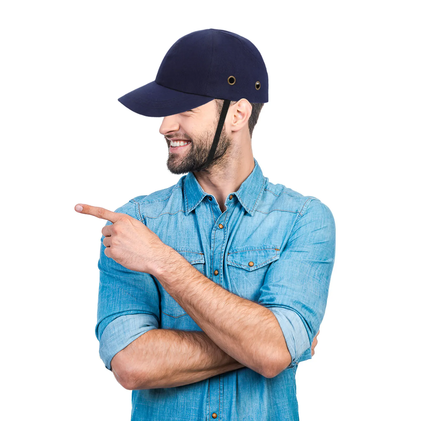 Safety Bump Hat Adjustable One Size Fits Most Protective Head for Outdoor Cycling Skateboarding Construction Site
Safety Bump Hat Adjustable One Size Fits Most Protective Head for Outdoor Cycling Skateboarding Construction Site