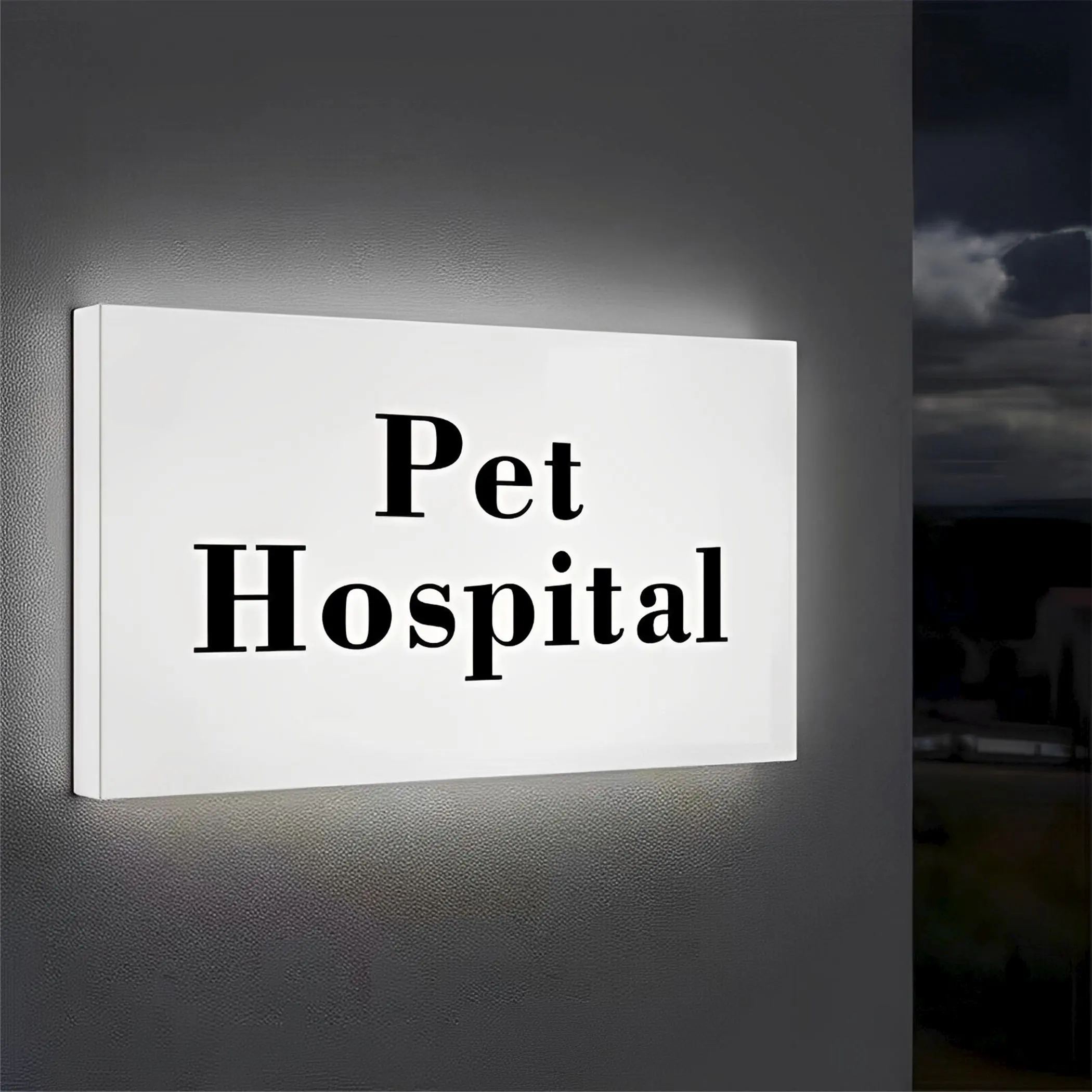 Personalized Square Street Light Box Advertising Light Box Sign Plate House number LED Luminous Logo Name HD Printing Plaque
Personalized Square Street Light Box Advertising Light Box Sign Plate House number LED Luminous Logo Name HD Printing Plaque