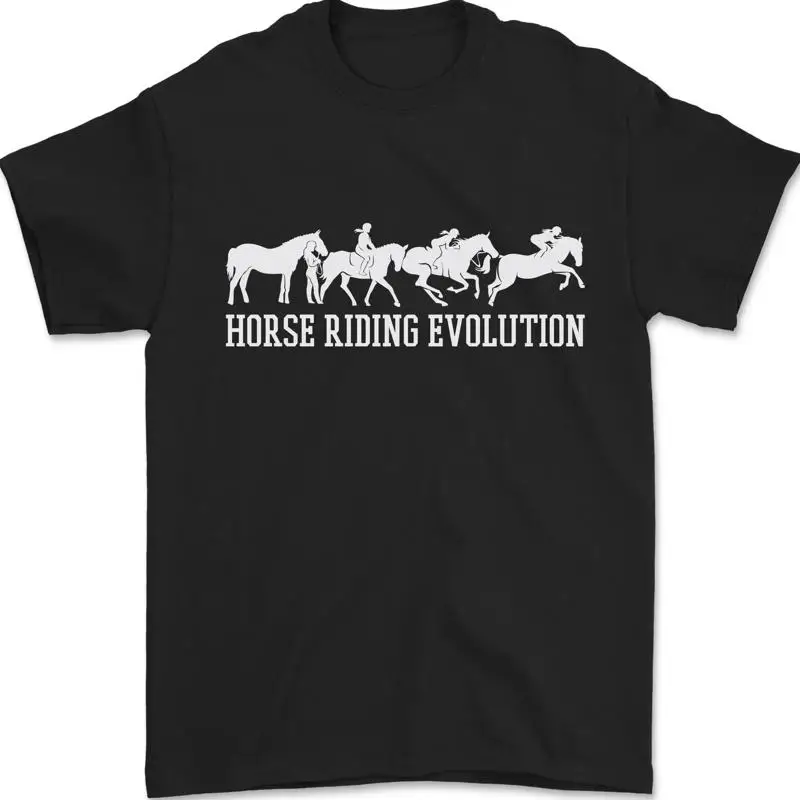 Reiten Evolution Reiter Herren 100% Baumwolle T shirt
Reiten Evolution Reiter Herren 100% Baumwolle T shirt