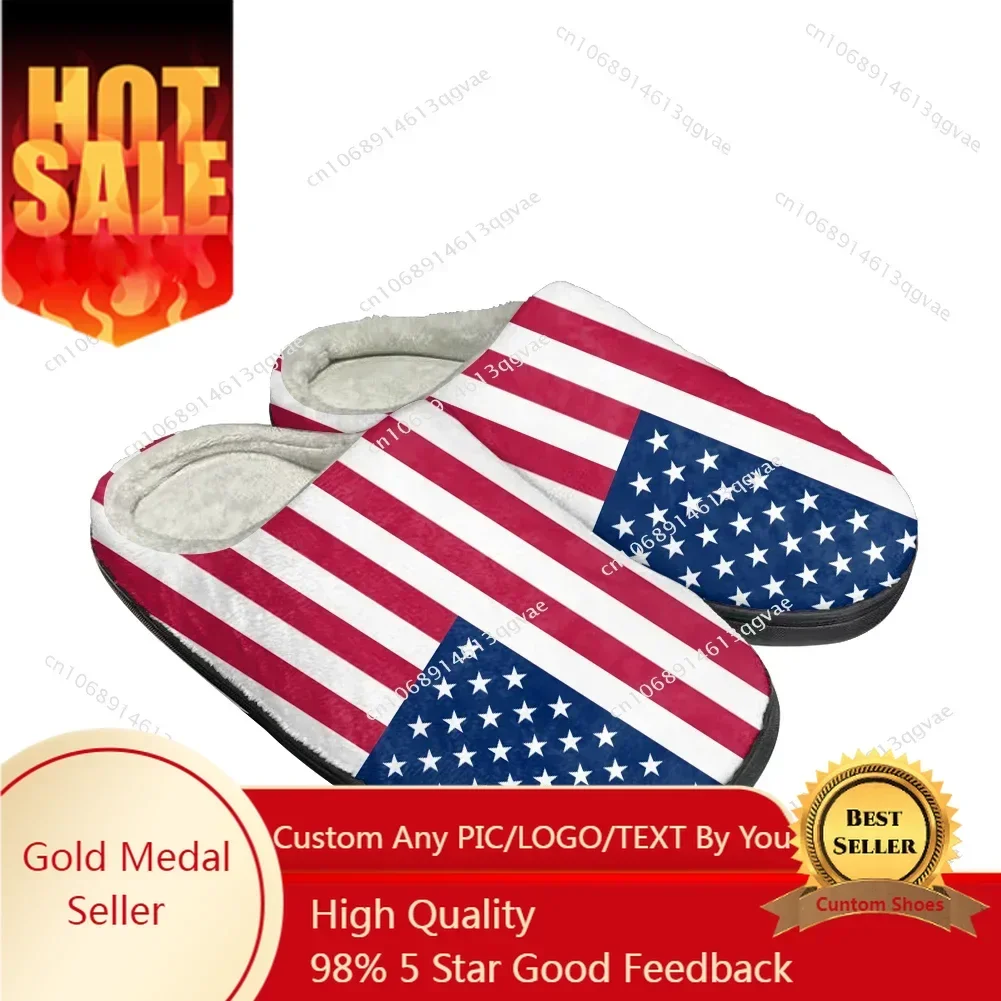 USA Flag Home Cotton Custom Slippers Mens Womens Sandals American Prode Plush Bedroom Casual Keep Warm Shoes Thermal Slipper
USA Flag Home Cotton Custom Slippers Mens Womens Sandals American Prode Plush Bedroom Casual Keep Warm Shoes Thermal Slipper