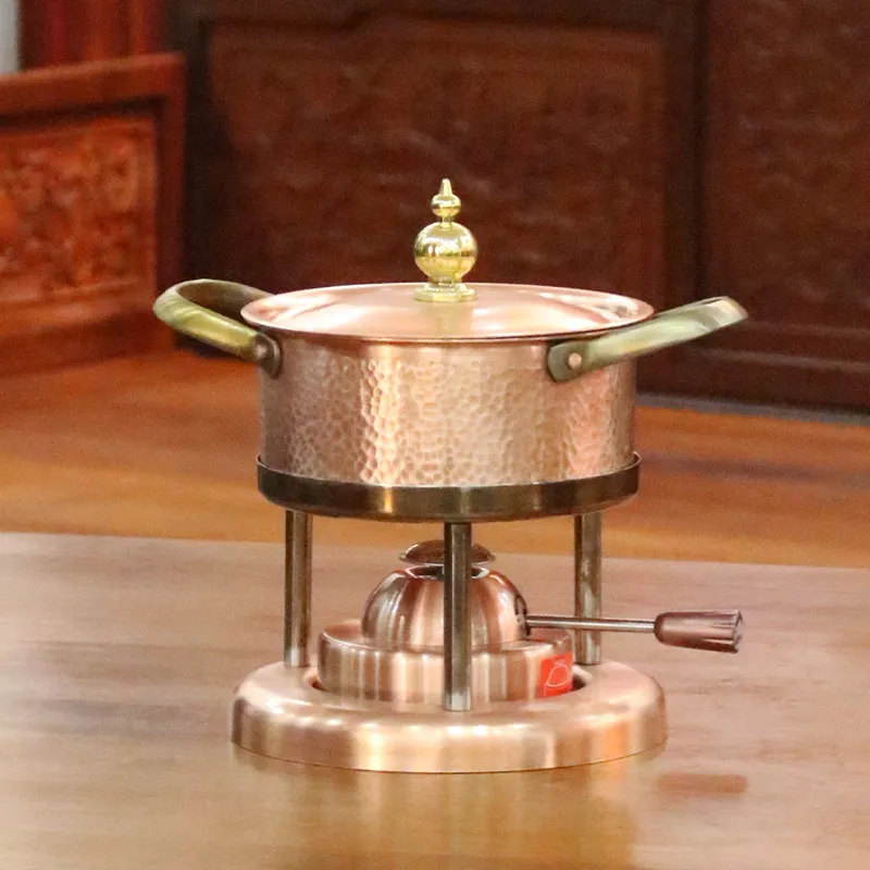LMM household pure copper small copper pot single high-end restaurant buffet small hot pot
LMM household pure copper small copper pot single high-end restaurant buffet small hot pot