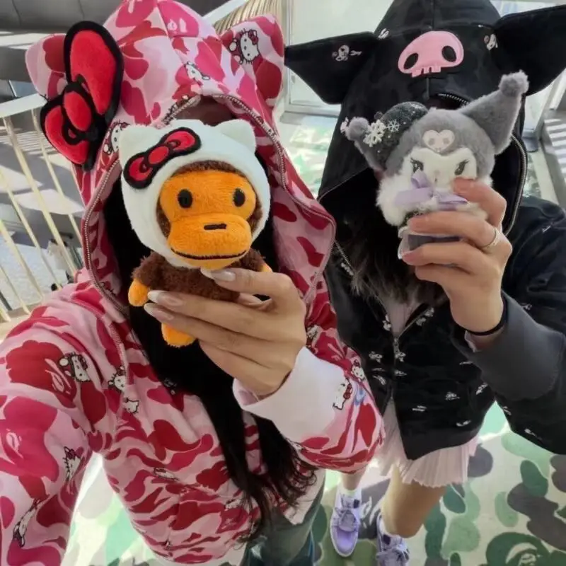 Y2K Anime Cartoon Anime Hello Kittys Hooded Jacket Girl Coat Kuromi Anime 3D Ears Hooded Cute Print Clothes Men Women Super Cool
Y2K Anime Cartoon Anime Hello Kittys Hooded Jacket Girl Coat Kuromi Anime 3D Ears Hooded Cute Print Clothes Men Women Super Cool
