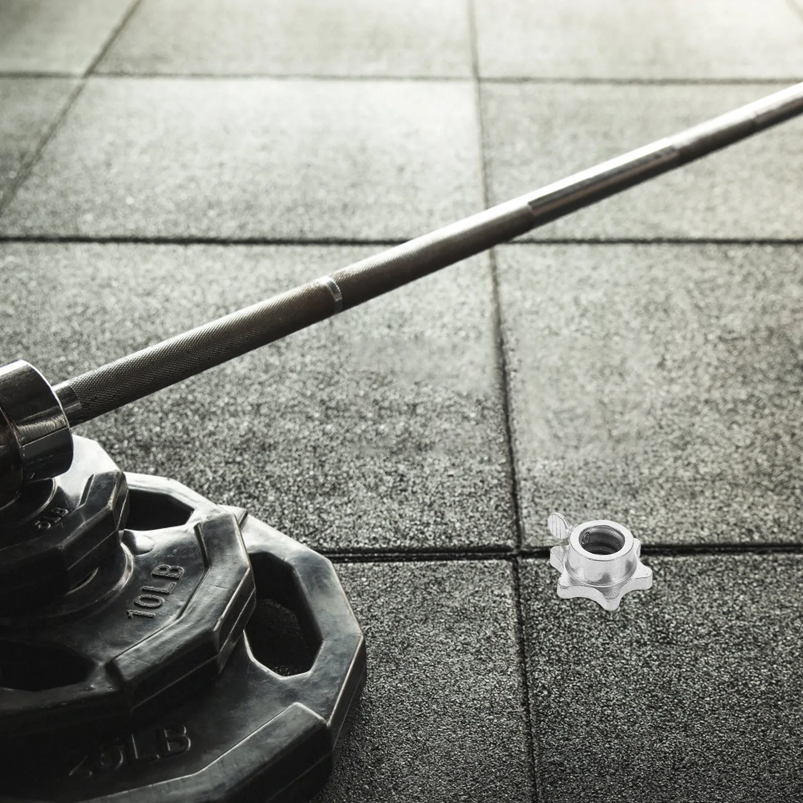 Barbell Lock Nuts Clamps Dumbbell Anti-loosening for Silver Security Screw Locking
Barbell Lock Nuts Clamps Dumbbell Anti-loosening for Silver Security Screw Locking