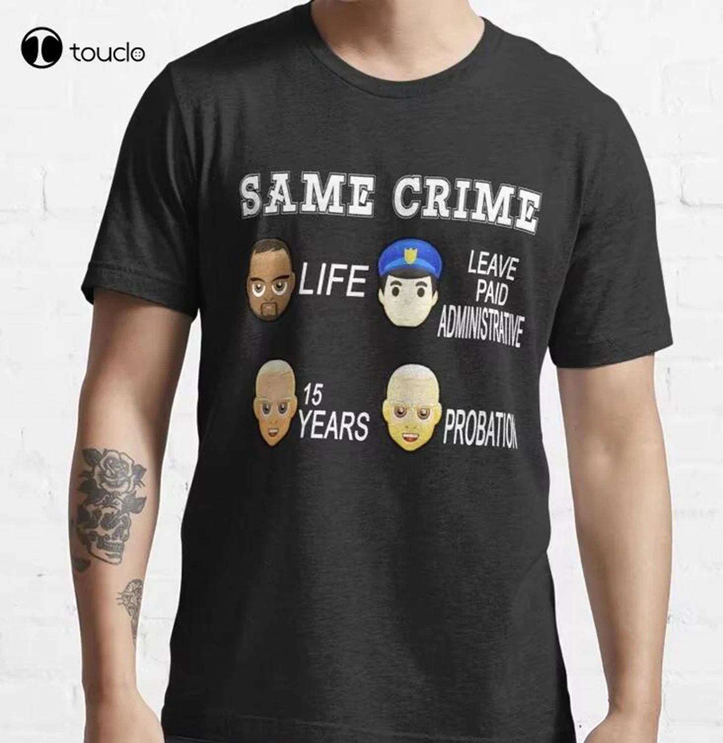 Same Crime T-Shirt Cotton Tee Shirt Unisex Custom Aldult Teen Unisex Digital Printing Tee Shirt Fashion Funny New Cotton
Same Crime T-Shirt Cotton Tee Shirt Unisex Custom Aldult Teen Unisex Digital Printing Tee Shirt Fashion Funny New Cotton