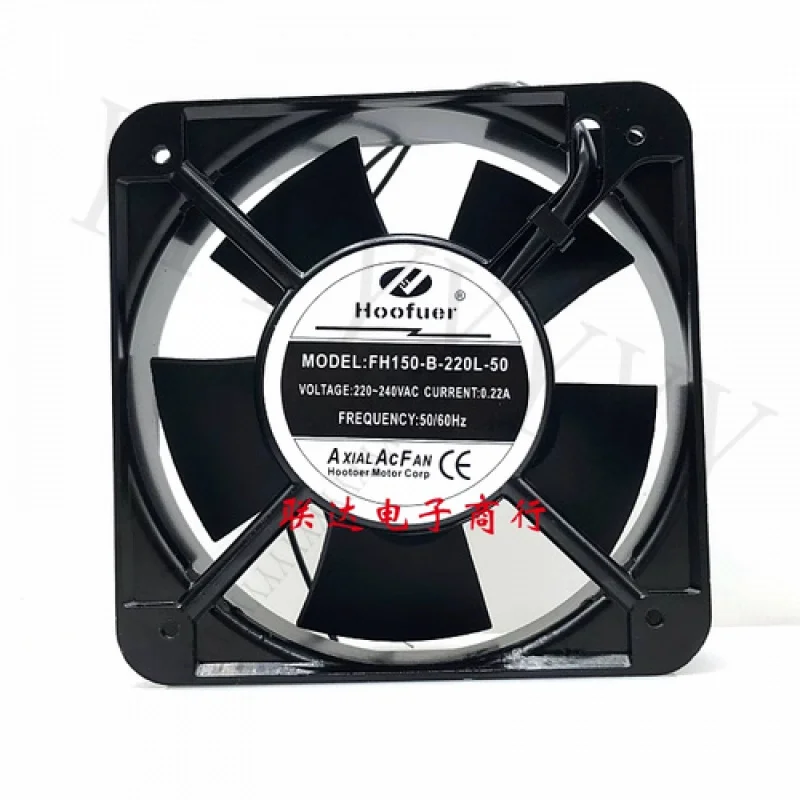 Y+ ДЛЯ Hoofuer FH150-B-220L-50 220-240 В переменного тока 0,22 А Осевой вентилятор для корпуса шкафа
Y+ ДЛЯ Hoofuer FH150-B-220L-50 220-240 В переменного тока 0,22 А Осевой вентилятор для корпуса шкафа