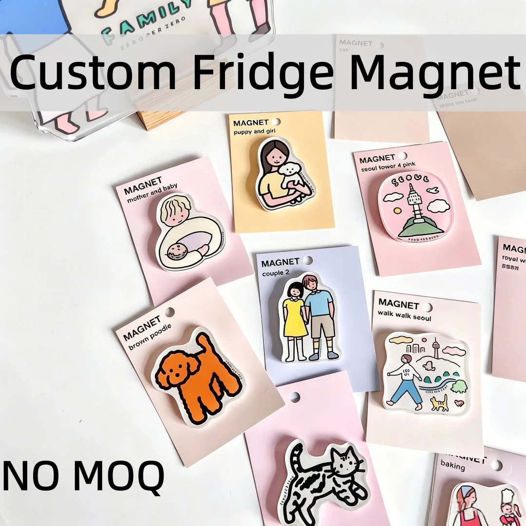 OEM Personalized Custom Acrylic Fridge Magnet 3d Cute Cartoon Magnetic Sticker for Decorate Simple Sign
OEM Personalized Custom Acrylic Fridge Magnet 3d Cute Cartoon Magnetic Sticker for Decorate Simple Sign