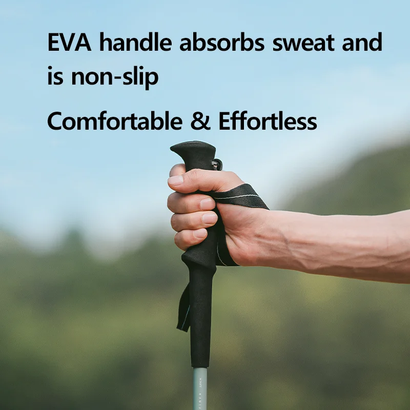 Poleultra-Lightweight And Quick-Opening Portable Walking Poles Lightwind Ext-Carbon Fibre 4-Section Folding Hiking
Poleultra-Lightweight And Quick-Opening Portable Walking Poles Lightwind Ext-Carbon Fibre 4-Section Folding Hiking