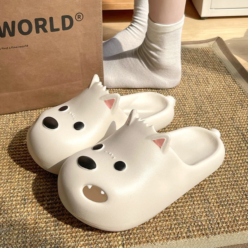 Cute Dog Slippers Women's Summer Cute Indoor Home Slippers Cool Slippers Outdoor Becah Slippers Shoes Women's Outerwear
Cute Dog Slippers Women's Summer Cute Indoor Home Slippers Cool Slippers Outdoor Becah Slippers Shoes Women's Outerwear