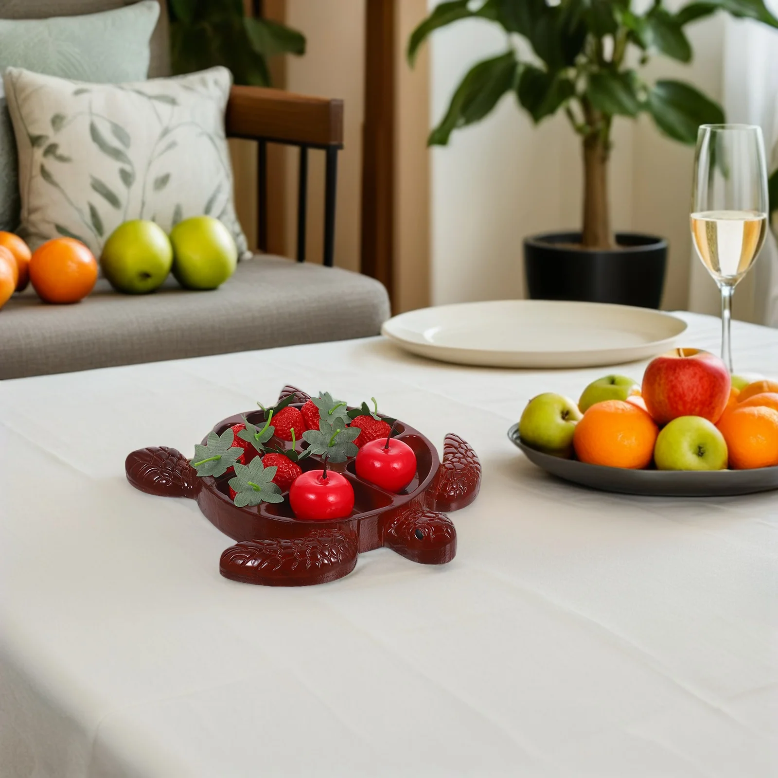 Turtle Shaped Serving Tray Wood Snack Platter Fruit Nut Dish Party Appetizer Charcuterie Board Elegant Kitchen Decor Dry
Turtle Shaped Serving Tray Wood Snack Platter Fruit Nut Dish Party Appetizer Charcuterie Board Elegant Kitchen Decor Dry