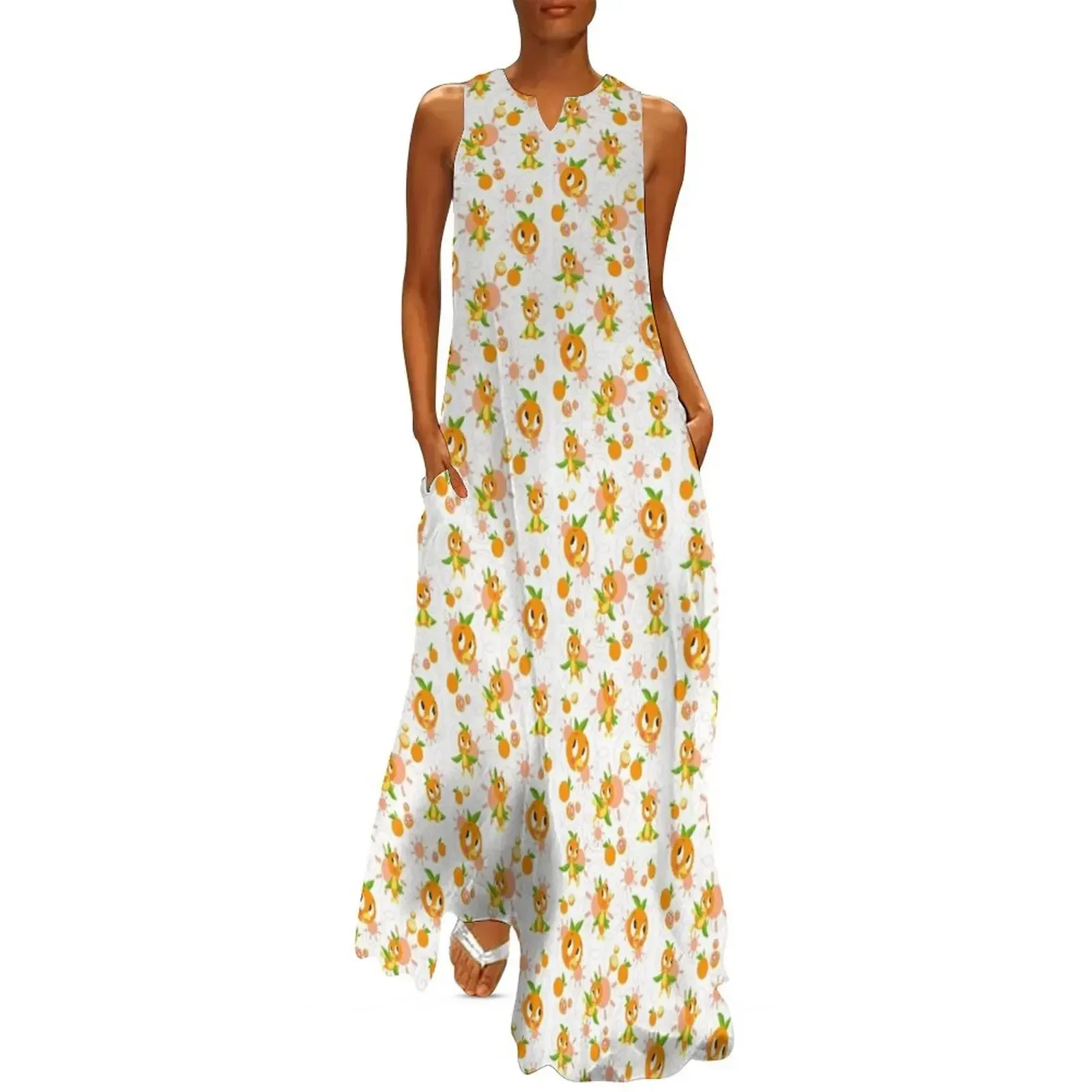 Hello Sunshine! - Orange Bird (white background) Long Dress long dress women Prom gown Dress
Hello Sunshine! - Orange Bird (white background) Long Dress long dress women Prom gown Dress