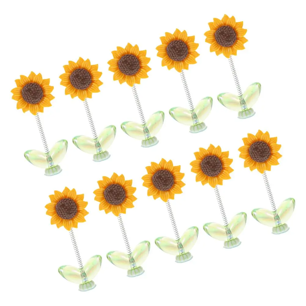 10pcs Sunflower Car Dashboard Decoration Resin Shaking Ornaments Auto Plants Console Decor Bobblehead Interior Accessories
10pcs Sunflower Car Dashboard Decoration Resin Shaking Ornaments Auto Plants Console Decor Bobblehead Interior Accessories