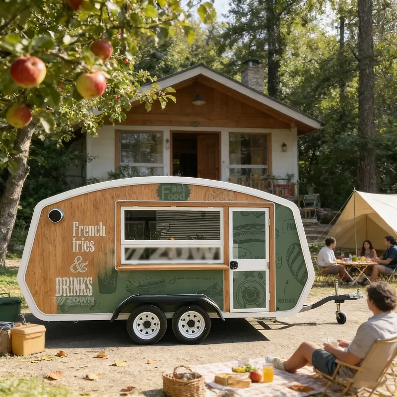 Mobile Food Trailer Fast Food Cart Portable Commercial Catering Kiosk Outdoor Street Food Business Unit
Mobile Food Trailer Fast Food Cart Portable Commercial Catering Kiosk Outdoor Street Food Business Unit