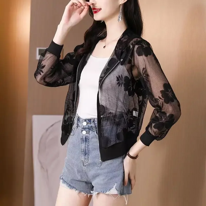 New Fashion Sunscreen Clothes for Women Summer Mesh Thin Style Stylish Shawl Short Style Versatile Hooded Top for Women Y101
New Fashion Sunscreen Clothes for Women Summer Mesh Thin Style Stylish Shawl Short Style Versatile Hooded Top for Women Y101