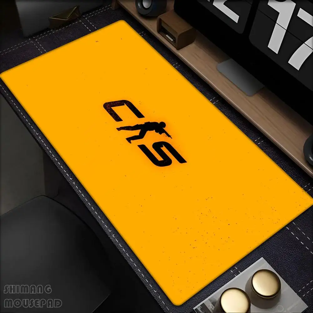 Game C-Counter-Strike 2 CS2 For Keyboard Office Large Mouse Mat Pad Computer Game Big Anti-slip Rubber PC Mice