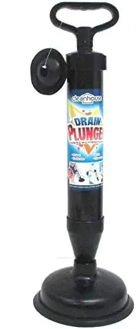 High Pressure Plunger with 2 Rubber Heads for Toilet Sink Shower Drain
High Pressure Plunger with 2 Rubber Heads for Toilet Sink Shower Drain