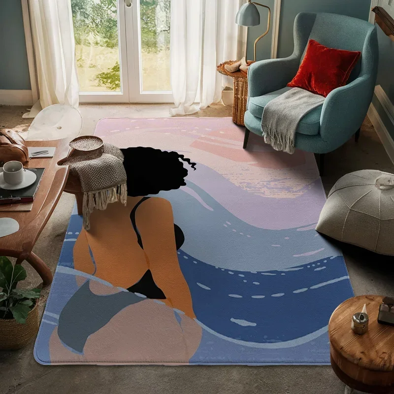 Entry Hall Non-slip Door Mat Artistic Figure Illustration Department Bedroom Kitchen Bathroom Large Floor Mat Home Decoration
Entry Hall Non-slip Door Mat Artistic Figure Illustration Department Bedroom Kitchen Bathroom Large Floor Mat Home Decoration