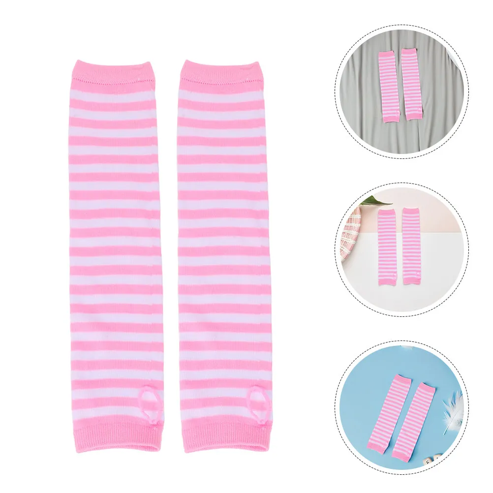 2Pairs Long Fingerless Gloves for Women Knitted Warm Arm Sleeves Thumbhole Design Stretchy Forearm Protection Cold Weather Arm
2Pairs Long Fingerless Gloves for Women Knitted Warm Arm Sleeves Thumbhole Design Stretchy Forearm Protection Cold Weather Arm