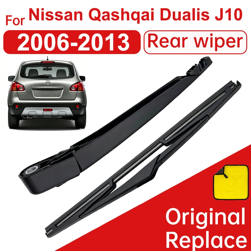 For Nissan Qashqai Dualis J10 2006 2013 Rear Window Windscreen Wiper Arm Blade Set Rear Wiper 2006 2008 2009 2010 2011 2012 2013
For Nissan Qashqai Dualis J10 2006 2013 Rear Window Windscreen Wiper Arm Blade Set Rear Wiper 2006 2008 2009 2010 2011 2012 2013