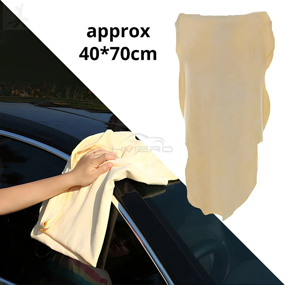 40X70cm Free Shape Cleaning Genuine Leather Cloth Car Auto Home Care Motorcycle Natural Drying Chamois Approx Water Absorption
40X70cm Free Shape Cleaning Genuine Leather Cloth Car Auto Home Care Motorcycle Natural Drying Chamois Approx Water Absorption