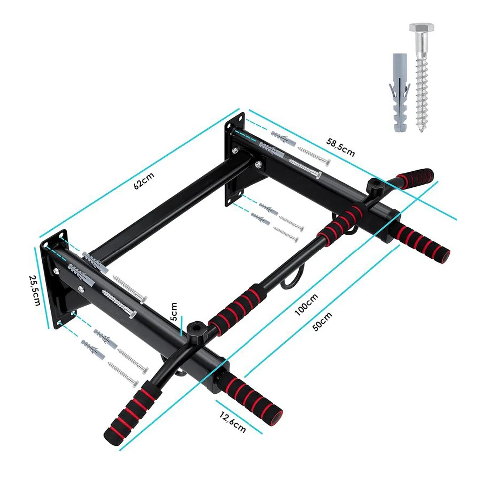 Steel Pull-up Bar 4-in-1 Arm Lever for Wall Mounting Non-slip Handles Full-Body Workout Home Use Portable Durable Customizable
Steel Pull-up Bar 4-in-1 Arm Lever for Wall Mounting Non-slip Handles Full-Body Workout Home Use Portable Durable Customizable