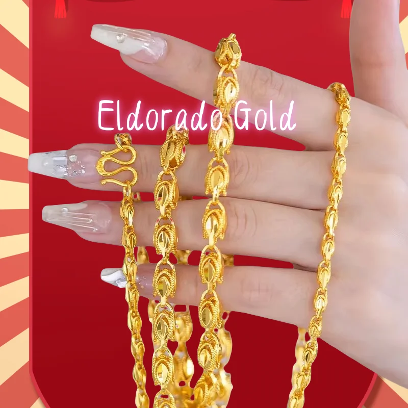 2025 2025 9999 Real Gold 24K Personalized Vintage 7n4n Eye Necklace Men's and Women's Big Gold Chain
2025 2025 9999 Real Gold 24K Personalized Vintage 7n4n Eye Necklace Men's and Women's Big Gold Chain