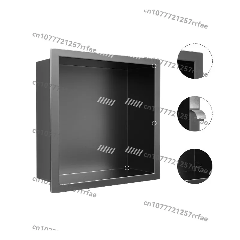 Встраиваемая настенная полка для ванной комнаты из нержавеющей стали 304, скрытый настенный шкаф для хранения в отелях
Встраиваемая настенная полка для ванной комнаты из нержавеющей стали 304, скрытый настенный шкаф для хранения в отелях