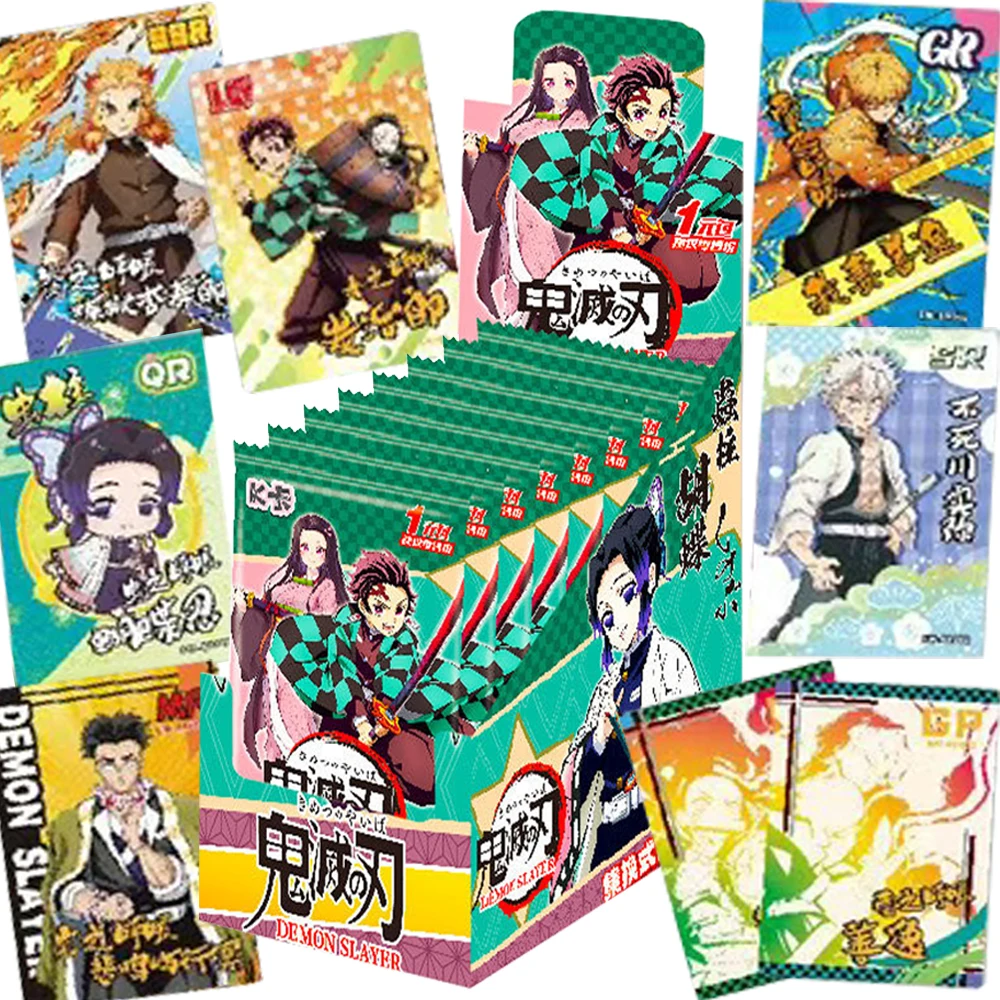 HOT Anime Demon Slayer Collection Cards Kamado Nezuko Kochou Shinobu Lovely Q-version Character Portrait Cards Special Gift Toy
HOT Anime Demon Slayer Collection Cards Kamado Nezuko Kochou Shinobu Lovely Q-version Character Portrait Cards Special Gift Toy