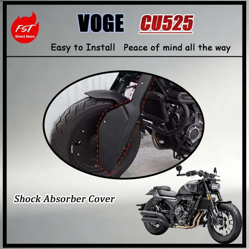 For Classic Blackout Fork Cover And Splash Guard for VOGE CU525 Black Warrior Style Anti-Collision Protection with Enhanced
For Classic Blackout Fork Cover And Splash Guard for VOGE CU525 Black Warrior Style Anti-Collision Protection with Enhanced