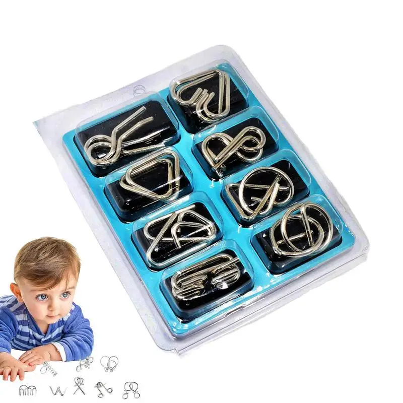 Головоломка с металлической проволокой Brain Teasers, игрушки для тестирования логики и IQ игр, игрушка для подростков, металлическая проволока, головоломка, разблокировка, игра
Головоломка с металлической проволокой Brain Teasers, игрушки для тестирования логики и IQ игр, игрушка для подростков, металлическая проволока, головоломка, разблокировка, игра