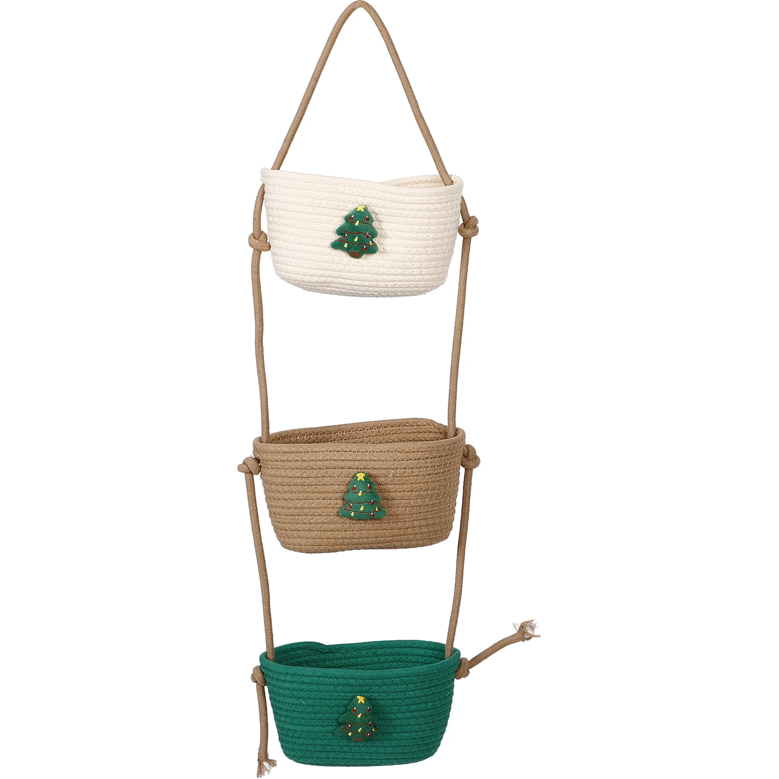 Christmas Tree Hanging Basket Sturdy Storage Organizer Wall Bag Woven Basket Multi-purpose Home Decor Plant Holder
Christmas Tree Hanging Basket Sturdy Storage Organizer Wall Bag Woven Basket Multi-purpose Home Decor Plant Holder