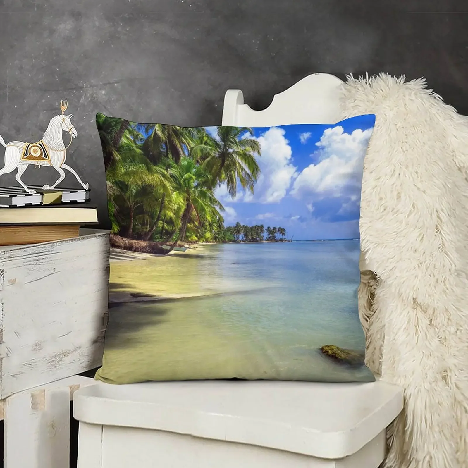 Coconut Palm Tree Tropical Island Throw Pillow Decorative Cushion christmas supplies christmas cushions covers pillow
Coconut Palm Tree Tropical Island Throw Pillow Decorative Cushion christmas supplies christmas cushions covers pillow