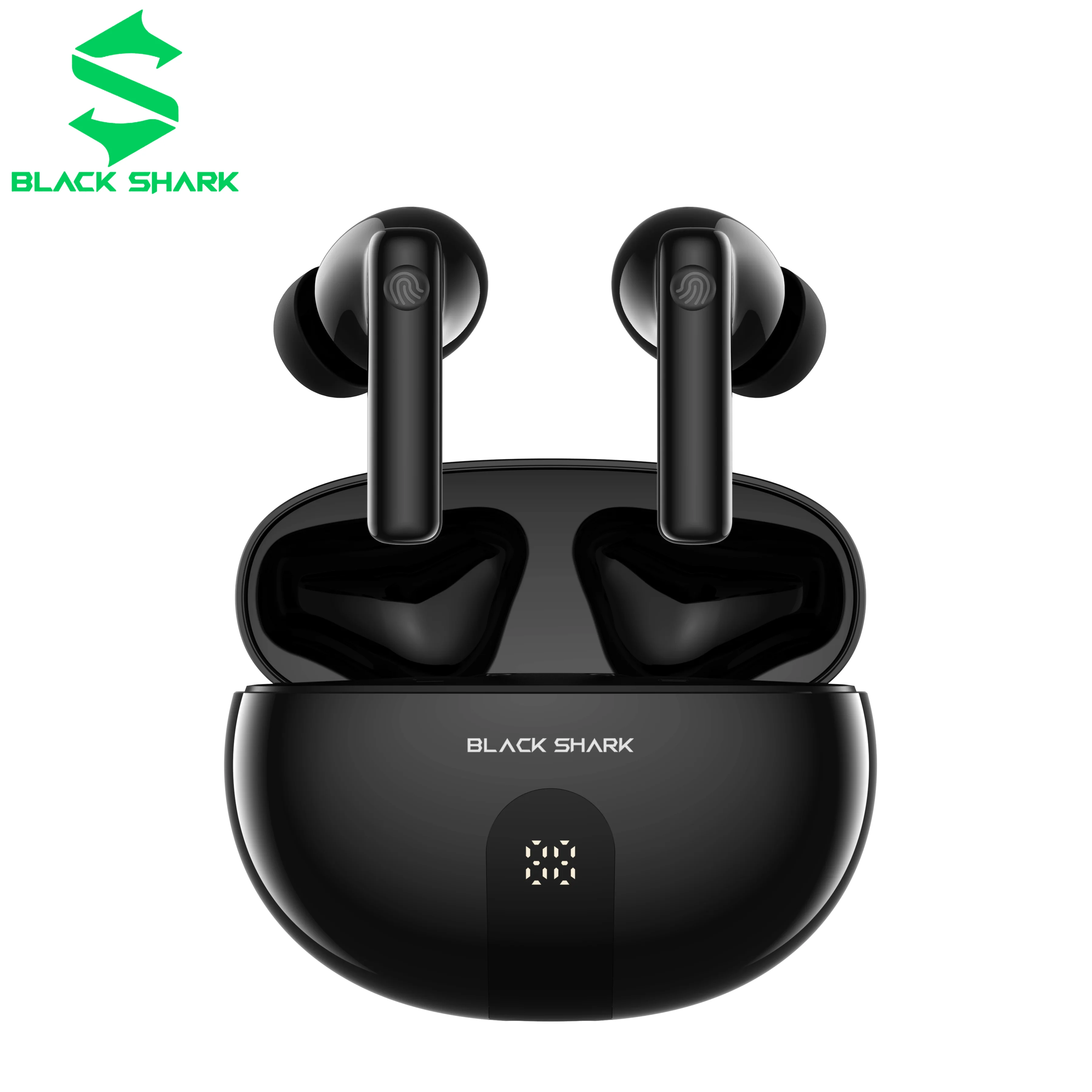 Black Shark T18 Wireless Earphones, Bluetooth 5.3 ANC TWS Earbuds, ENC Call 40h Playback Battery Level Display Hi-Fi Audio IP54
Black Shark T18 Wireless Earphones, Bluetooth 5.3 ANC TWS Earbuds, ENC Call 40h Playback Battery Level Display Hi-Fi Audio IP54