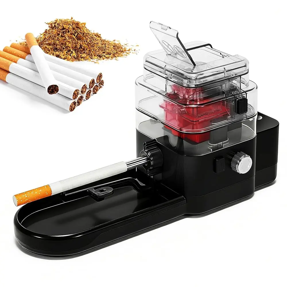Free ShippingElectric Cigarette Rolling Machine, Tobacco Grinder, Automatic Cigarette Roller Machine for 8mm, 6.5mm & 5.5mm Tube
Free ShippingElectric Cigarette Rolling Machine, Tobacco Grinder, Automatic Cigarette Roller Machine for 8mm, 6.5mm & 5.5mm Tube