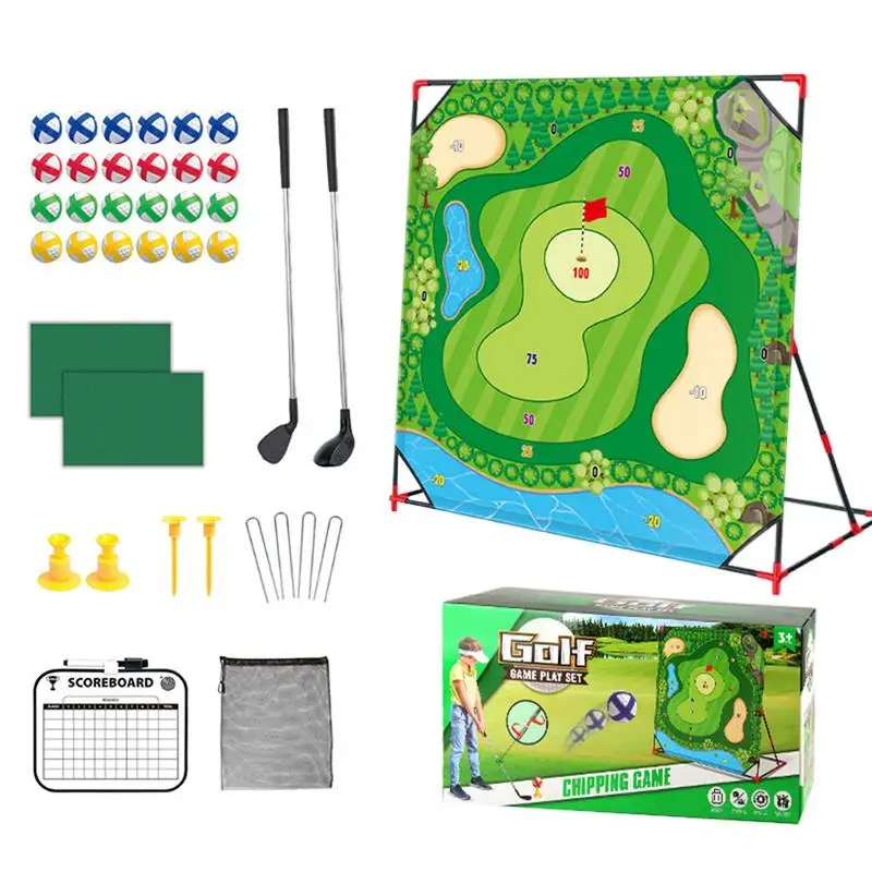 Battle Golf Chipping Game Golf Hitting Mat Sports Activities Putting Practice Toy Swing Training Tool for Home Backyard
Battle Golf Chipping Game Golf Hitting Mat Sports Activities Putting Practice Toy Swing Training Tool for Home Backyard
