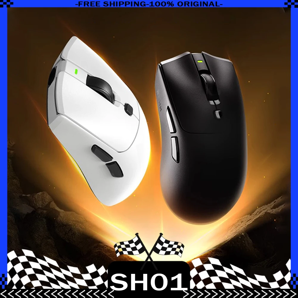 Rawm SA-SH01 Wiresless Mouse Three Mode 8K PAW3395 Gaming Mouse Nordic52840 Hotswap E-Sports Lightweight Pc Gamer Accessories
Rawm SA-SH01 Wiresless Mouse Three Mode 8K PAW3395 Gaming Mouse Nordic52840 Hotswap E-Sports Lightweight Pc Gamer Accessories