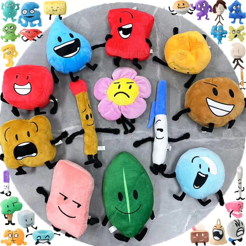 Битва за острова мечты, плюшевая игрушка BFDI, плюшевые куклы, аниме, листовой огненный цветок, капля воды, пузырьковая мягкая фигурка, детский подарок Peluche
Битва за острова мечты, плюшевая игрушка BFDI, плюшевые куклы, аниме, листовой огненный цветок, капля воды, пузырьковая мягкая фигурка, детский подарок Peluche