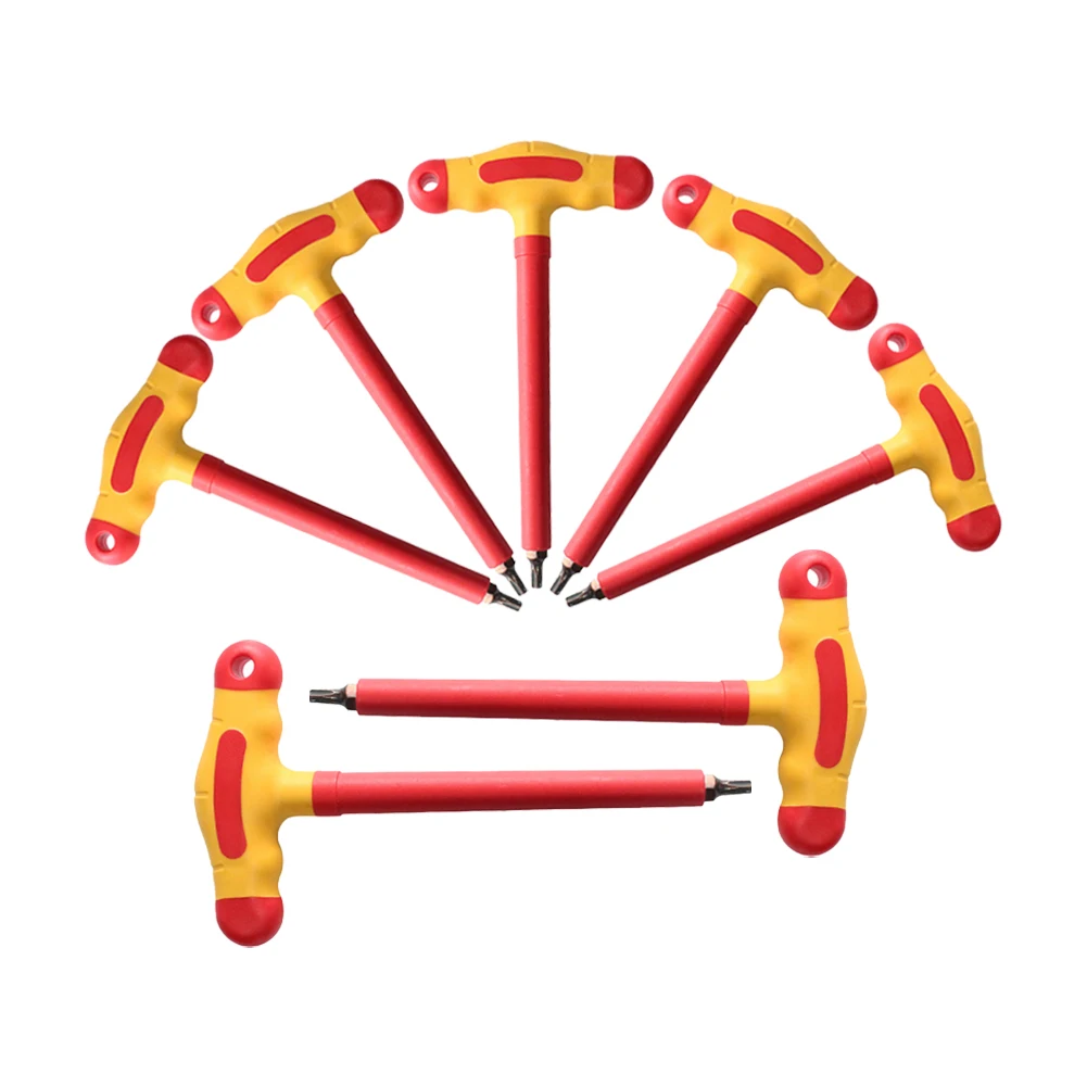 For Electrical Maintenance 1000V Hexagonal Wrench Alloy Forged Hex Wrench Integrated Insulation For Electrical Work 
For Electrical Maintenance 1000V Hexagonal Wrench Alloy Forged Hex Wrench Integrated Insulation For Electrical Work