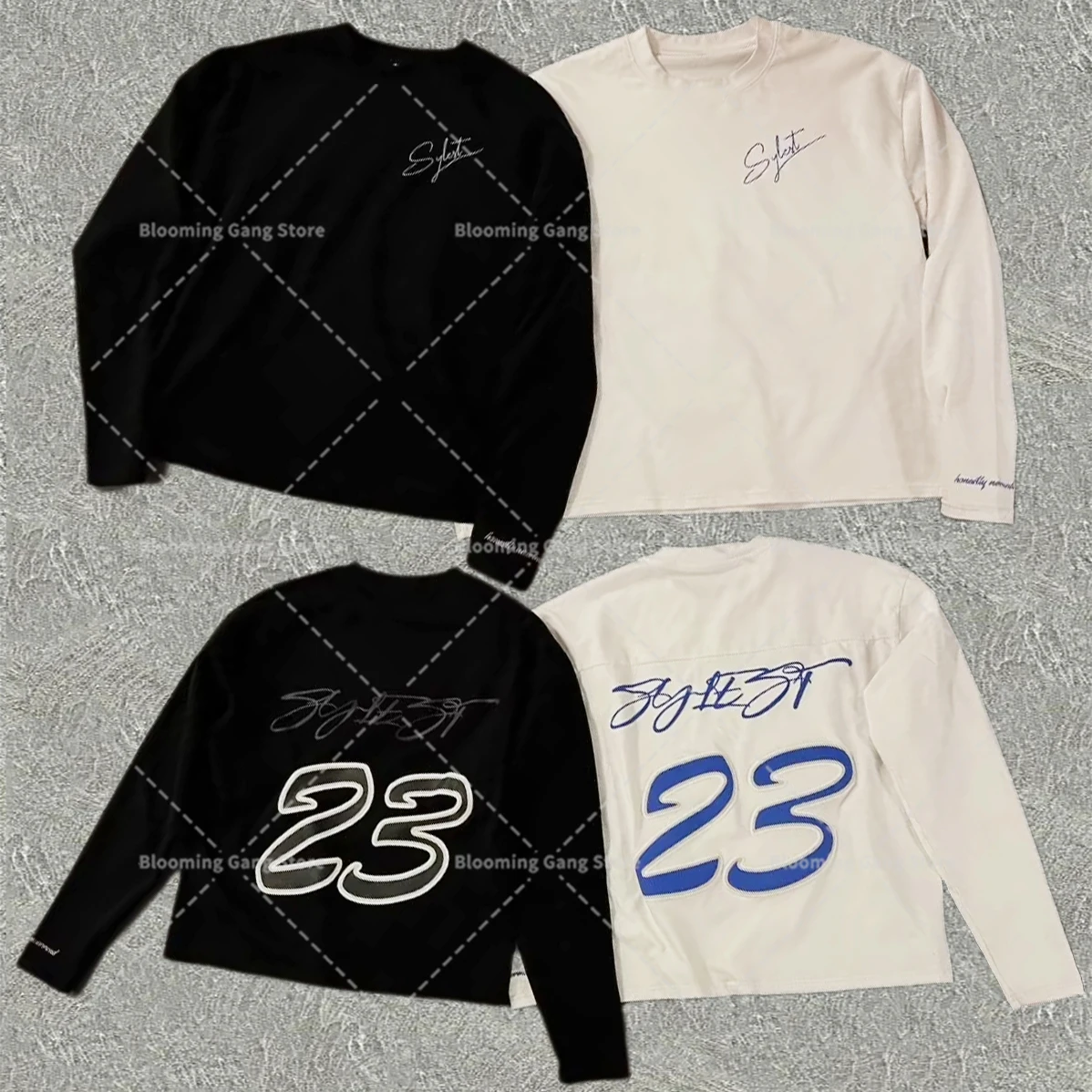 Streetwear 23 Numbers letters Print Harajuku T-shirt Oversized Men Clothing Y2K Cotton Round Neck Casual Hip-hop Women Rock Tops
Streetwear 23 Numbers letters Print Harajuku T-shirt Oversized Men Clothing Y2K Cotton Round Neck Casual Hip-hop Women Rock Tops