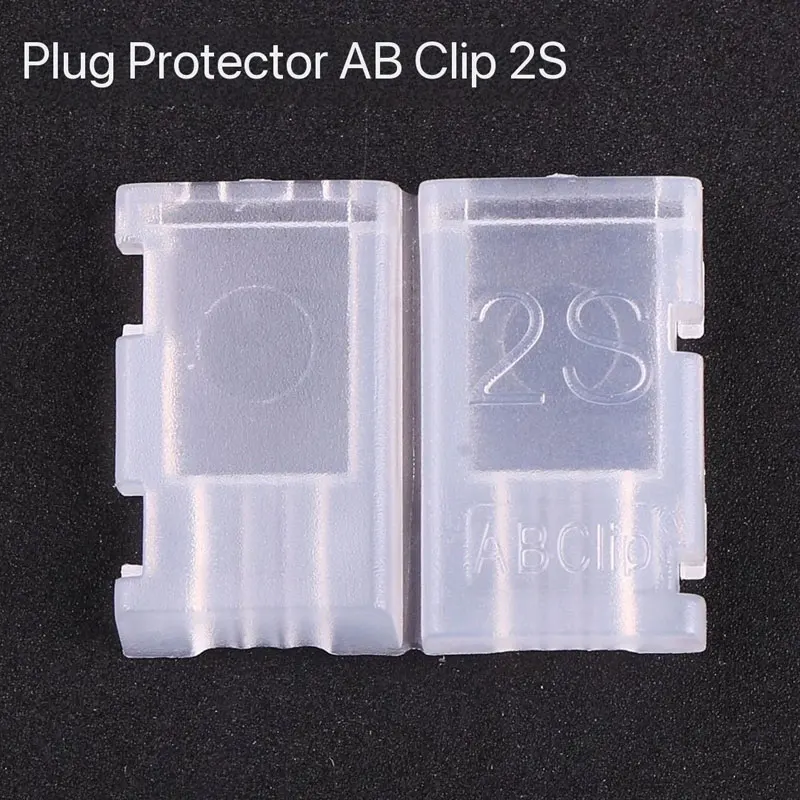 Aircraft model lithium battery plug protective shell AB buckle 2S 3S 5S 6S cable clip for easy insertion and removal of drones
Aircraft model lithium battery plug protective shell AB buckle 2S 3S 5S 6S cable clip for easy insertion and removal of drones