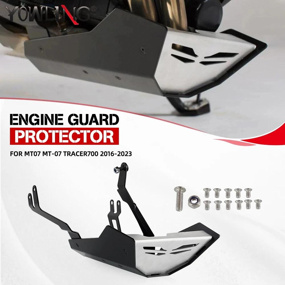 Motorcycle Engine Guard Skid Plate Chassis Protector Cover For YAMAHA MT07 MT-07 TRACER 700 TRACER700 2016-2023 XSR700 XSR 700
Motorcycle Engine Guard Skid Plate Chassis Protector Cover For YAMAHA MT07 MT-07 TRACER 700 TRACER700 2016-2023 XSR700 XSR 700